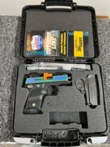 Sig Sauer p938 rainbow 9mm 3” barrel w/ box and holster - 1 of 5
