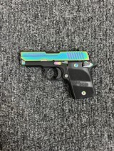 Sig Sauer p938 rainbow 9mm 3” barrel w/ box and holster - 2 of 5
