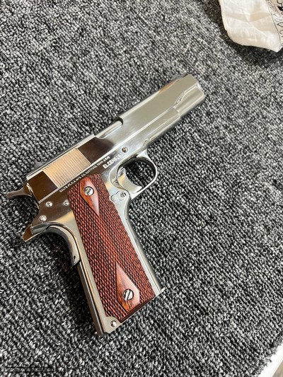 Colt Custom Govt 38 Super Bright Stainless LNIB - Image 6 of 6