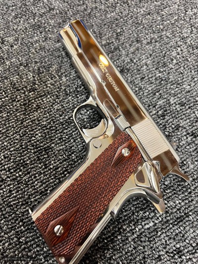 Colt Custom Govt 38 Super Bright Stainless LNIB - Image 5 of 6
