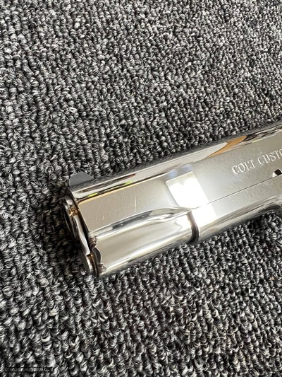 Colt Custom Govt 38 Super Bright Stainless LNIB - Image 4 of 6