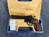 1977 Colt Python 6” Blued .357 mag Like New - 1 of 8