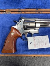 Smith & Wesson 25-5 Nickel .45 Colt 6-shot DA/SA w/ wood presentation box - 4 of 7