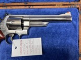 Smith & Wesson 25-5 Nickel .45 Colt 6-shot DA/SA w/ wood presentation box - 6 of 7