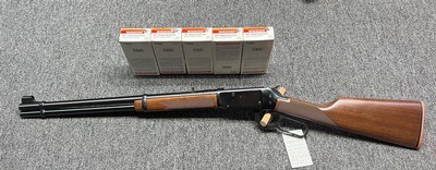 Mint Winchester 94AE Big Bore .307 Win. w/ 5 boxes of anmo