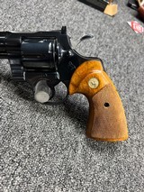 Crisp Colt Python 6" Blued Barrel Manufactured 1977 - 2 of 7