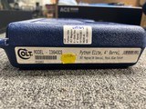 Rare Like New Colt Python Elite .357 mag with 4