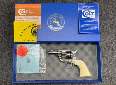 Colt SAA Nickel Sheriff 2.5