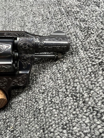 Make Offer RARE Factory Engraved 1958 Colt Detective Special w/ box and paperwork - Image 10 of 13