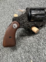 RARE Factory Engraved 1958 Colt Detective Special w/ box and paperwork - 8 of 13