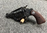 RARE Factory Engraved 1958 Colt Detective Special w/ box and paperwork - 2 of 13