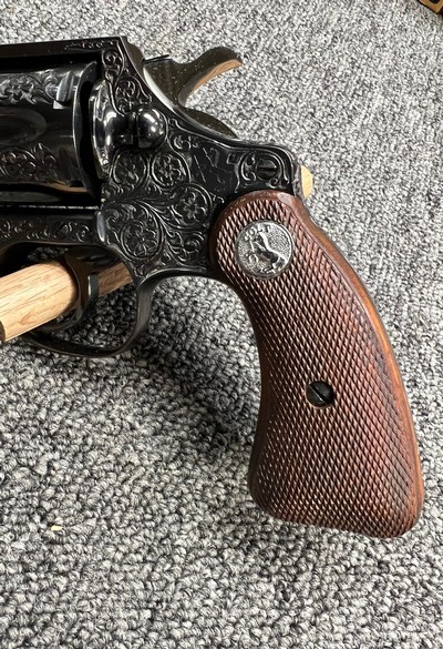 Make Offer RARE Factory Engraved 1958 Colt Detective Special w/ box and paperwork - Image 3 of 13