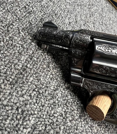 Make Offer RARE Factory Engraved 1958 Colt Detective Special w/ box and paperwork - Image 5 of 13