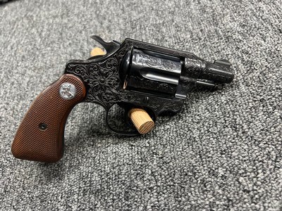 Make Offer RARE Factory Engraved 1958 Colt Detective Special w/ box and paperwork - Image 7 of 13