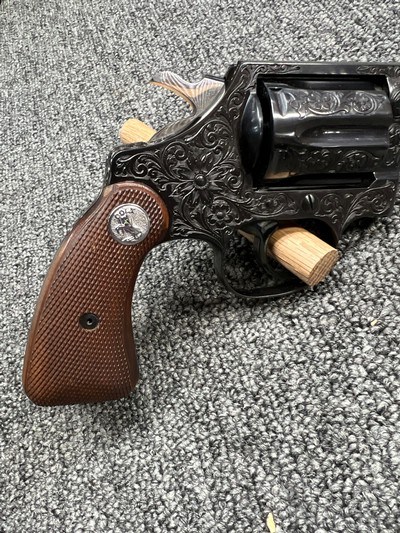 Make Offer RARE Factory Engraved 1958 Colt Detective Special w/ box and paperwork - Image 8 of 13