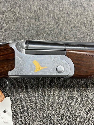 Fausti Ducks Unlimited 2013 12ga O/U w/ hard case and tubes - Image 8 of 11
