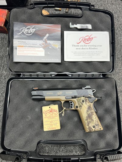 NIB Kimber Hero Custom Boot Campaign .45 ACP 5