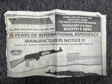 Arsenal SA M-7 Classic 7.62x39 Limited Edition 1 of 250 Unfired - Image 9 of 9