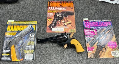 Rare Early Linebaugh Custom #40Ruger Blackhawk .500 Linebaugh w/ brass - Image 1 of 9