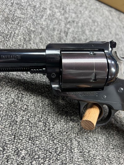Rare Early Linebaugh Custom #40Ruger Blackhawk .500 Linebaugh w/ brass - Image 3 of 9