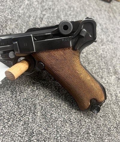 Matching 1941 Mauser P-08 Luger 9mm w/ 2 holsters - Image 3 of 8