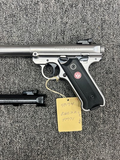 Ruger Mark IV Target with extra barrel and bolt (New in Box) - Image 3 of 6