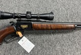 JM Marlin 39AS Oklahoma Cherokee Strip .22 LR w/ Leupold 2-7 - Image 7 of 10
