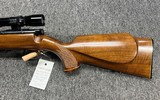 Savage Anschutz 54M Sporter .22 WMR w/ gloss Leupold 2-7 compact - Image 3 of 9
