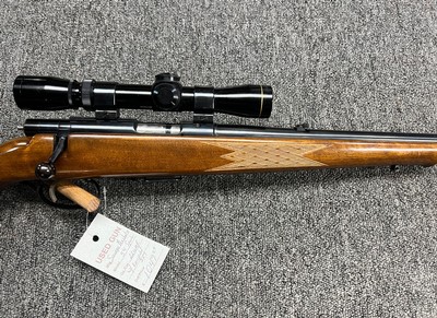 Savage Anschutz 54M Sporter .22 WMR w/ gloss Leupold 2-7 compact - Image 7 of 9