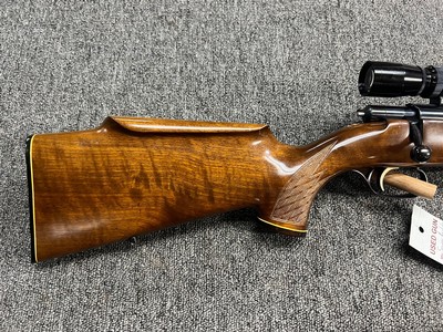 Savage Anschutz 54M Sporter .22 WMR w/ gloss Leupold 2-7 compact - Image 4 of 9