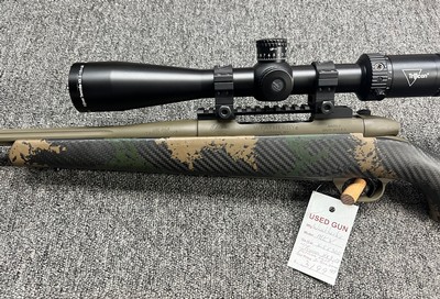 Weatherby Mark V Backcountry 6.5x300 Wby Mag w/ Trijicon HX 3-18, pelican case, 2 boxes ammo - Image 5 of 9