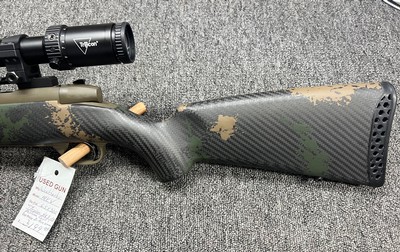 Weatherby Mark V Backcountry 6.5x300 Wby Mag w/ Trijicon HX 3-18, pelican case, 2 boxes ammo - Image 3 of 9