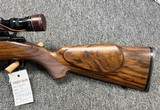 Cooper 38 .22 CCM w/ brass, die, 3-9 Redfield - Image 3 of 11