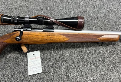 Cooper 38 .22 CCM w/ brass, die, 3-9 Redfield - Image 7 of 11