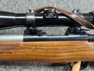 Cooper 38 .22 CCM w/ brass, die, 3-9 Redfield - Image 6 of 11