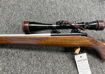 Cooper 38 .22 CCM w/ brass, die, 3-9 Redfield - Image 5 of 11