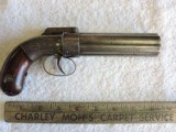 Antique 1845 Allen & Thurber .31 Cal. 6 Shot Pepperbox Pistol, 4 1/2" Barrel - 5 of 10