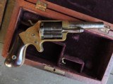 Antique Brooklyn Arms Slocum Revolver, .32, in Wood Case, Nice One - 4 of 15