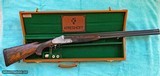 Krieghoff Ulm Dural Sidelock Ejector, 16 Ga. (2 3/4") 28” barrels, gorgeous wood, hand-detachable locks, F/M chokes, Excellent Condition. - 15 of 15