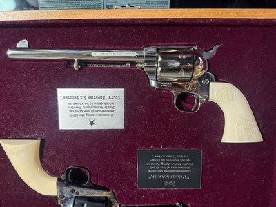 Colt Peacemaker .45, & Colt Frontier Six Shooter .44 - Image 3 of 15