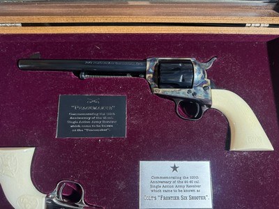Colt Peacemaker .45, & Colt Frontier Six Shooter .44 - Image 2 of 15