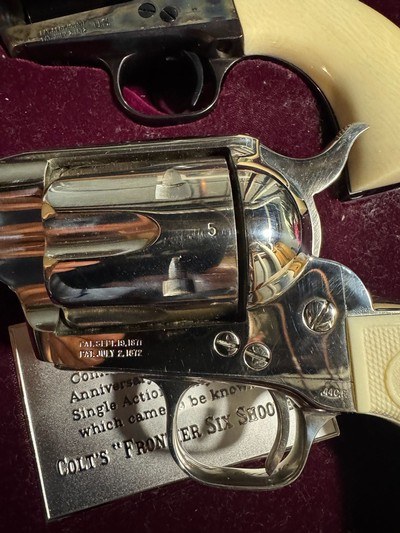 Colt Peacemaker .45, & Colt Frontier Six Shooter .44 - Image 11 of 15