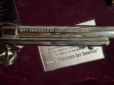 Colt Peacemaker .45, & Colt Frontier Six Shooter .44 - Image 12 of 15