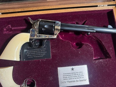 Colt Peacemaker .45, & Colt Frontier Six Shooter .44 - Image 5 of 15