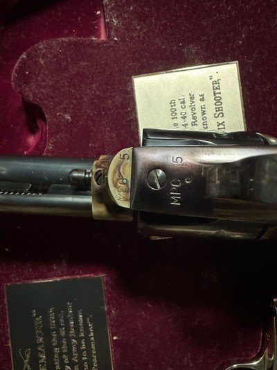 Colt Peacemaker .45, & Colt Frontier Six Shooter .44 - Image 7 of 15