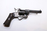 Lefaucheux Pinfire Pocket Revolver, 32cal