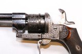 Lefaucheux Pinfire Pocket Revolver, 32cal - 7 of 10