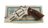 Smith & Wesson Model 27 NO DASH .357 Magnum 3.5" Nickel Box 1961 4-Screw - 1 of 12