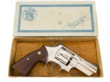 Smith & Wesson Model 27 NO DASH .357 Magnum 3.5" Nickel Box 1961 4-Screw - 2 of 12