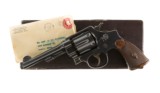 ANIB Smith & Wesson 2nd Model .44 Hand Ejector Original Box & Sales Receipt – Texas Provenance – Von Rosenberg - ORIGINAL SALES RECEIPT & INVOICE - 1 of 15